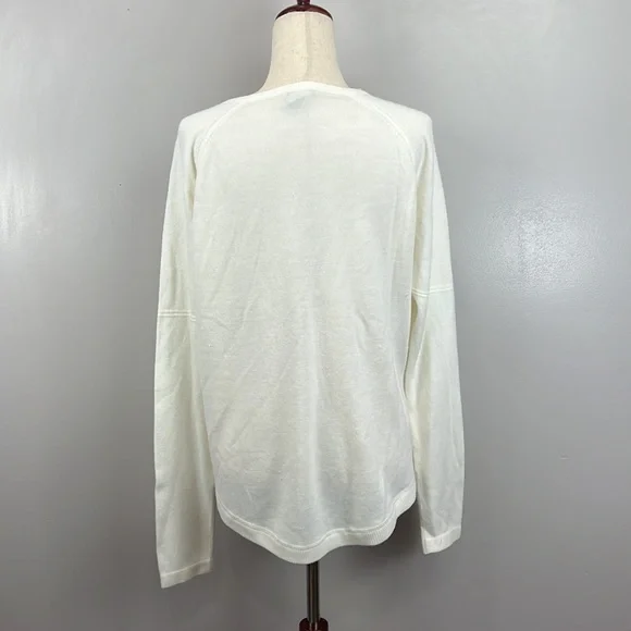 Sweet Romeo White Long Sleeve Sweater - Picture 5 of 7
